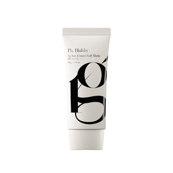 Ph. Hubby 1g Sun Cream Soft Matte 50g white tube