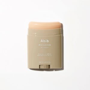 Abib Airy Sunstick Smoothing Bar SPF 50+ semi-matte sun stick, 23 g