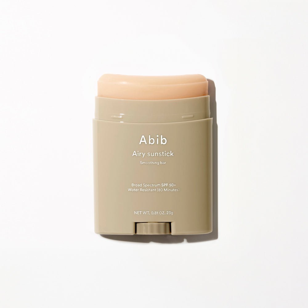 Abib Airy Sunstick Smoothing Bar SPF 50+ semi-matte sun stick, 23 g