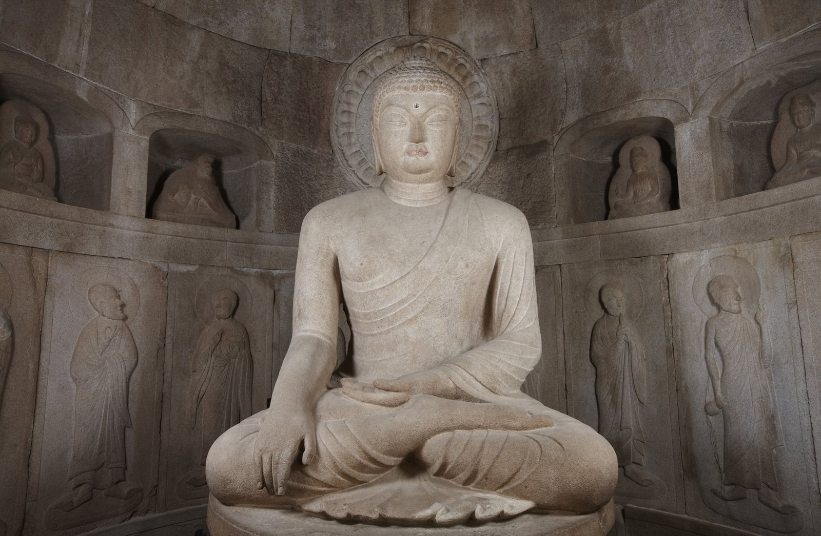 Seated Buddha of Seokguram Grotto