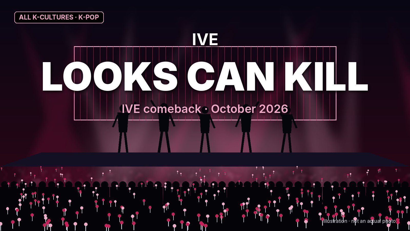 IVE Looks Can Kill Comeback: Oct 19 & 26 Release Schedule