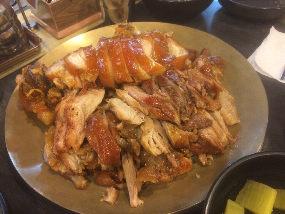 Five-spice ohyang jokbal in Seoul near City Hall station