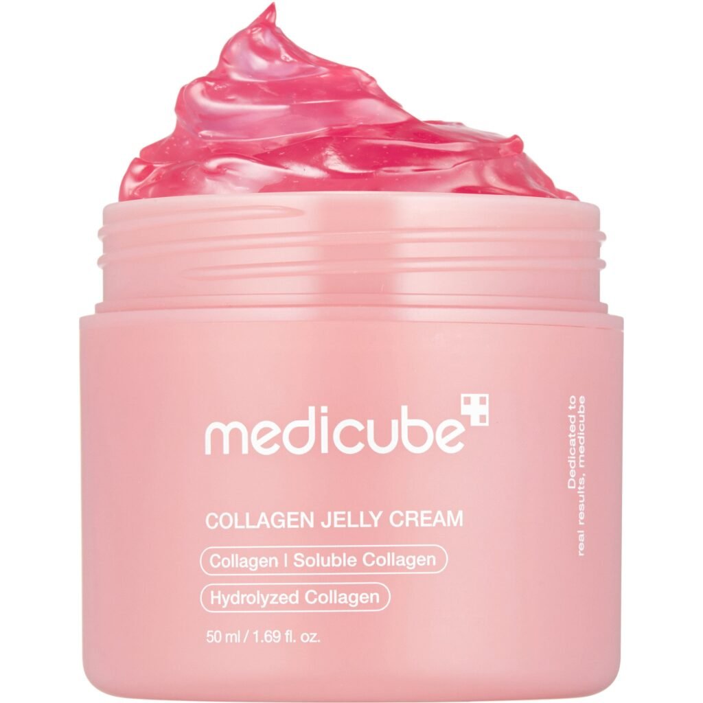medicube Collagen Jelly Cream jar labelled 50 ml / 1.69 fl. oz.