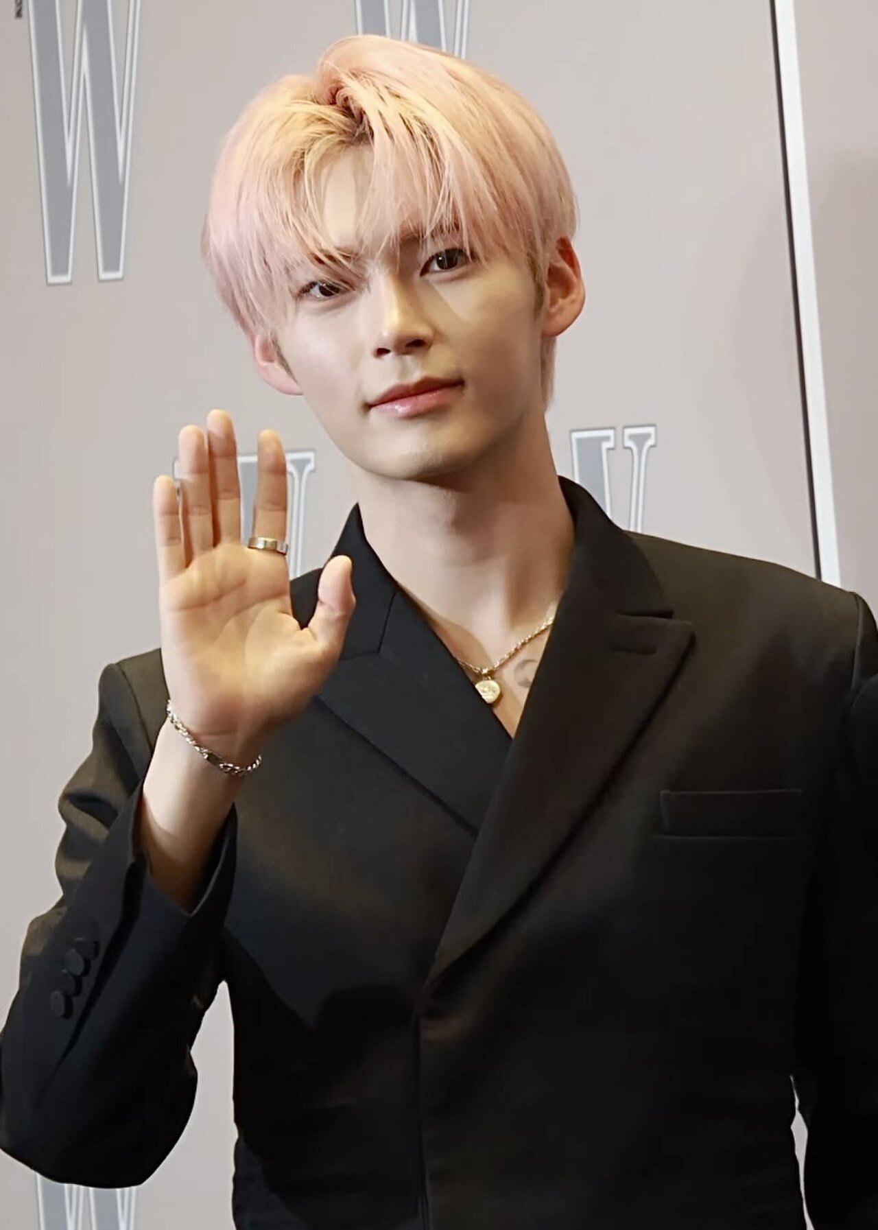 Sung Han-bin at a fashion event in Seoul, October 2024