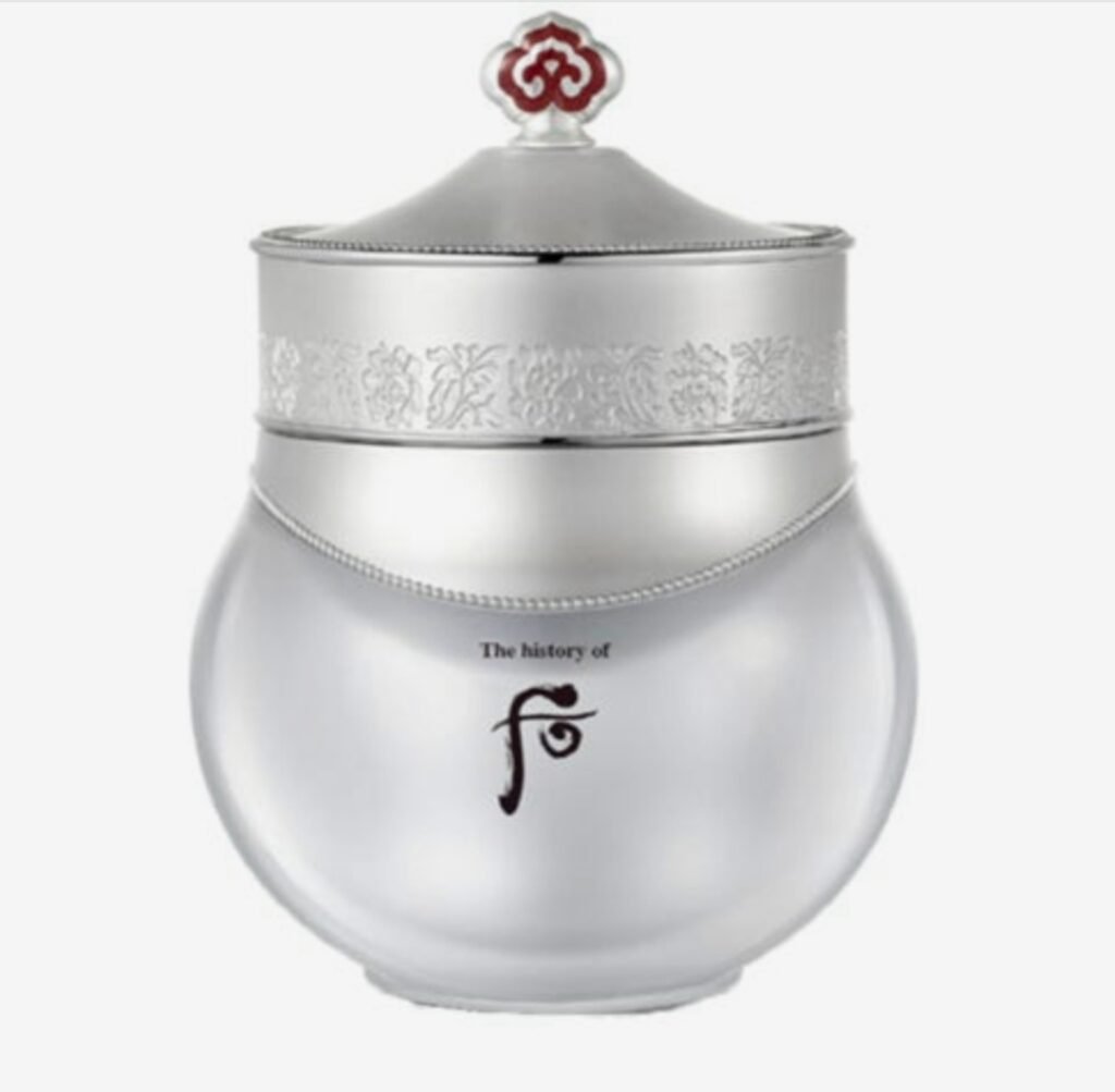 The History of Whoo Gongjinhyang Seol Radiant White Moisture Cream 60ml product jar